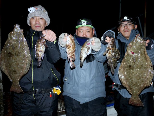 名古屋港　ヒラメ＆メバル&根魚