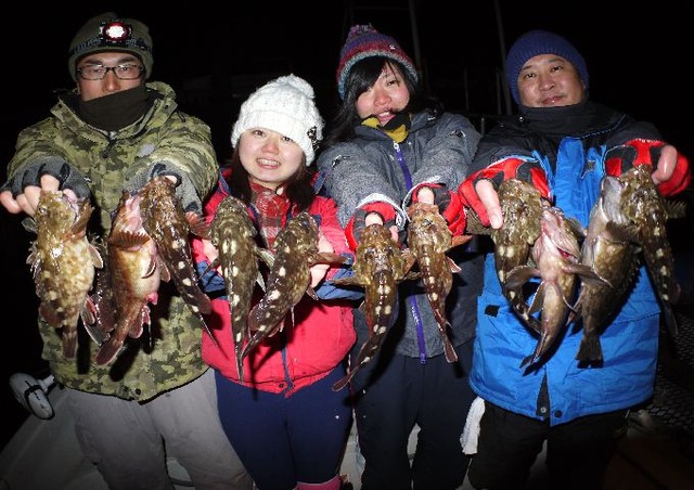 名古屋港　根魚メバル