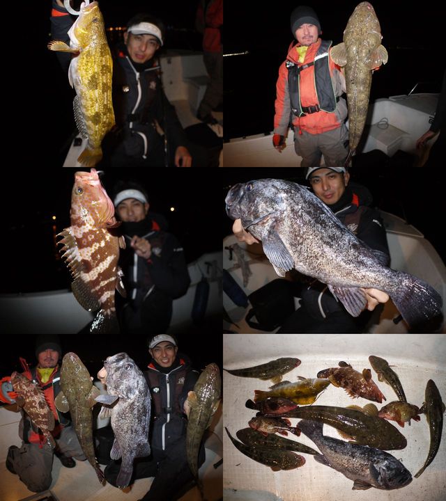 デカロック＆マゴチ　釣果写真