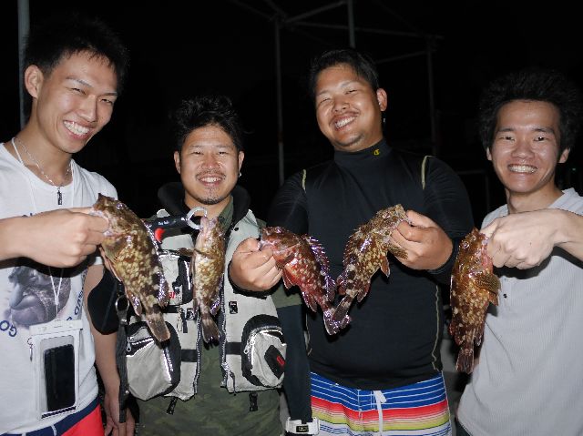名古屋港　根魚