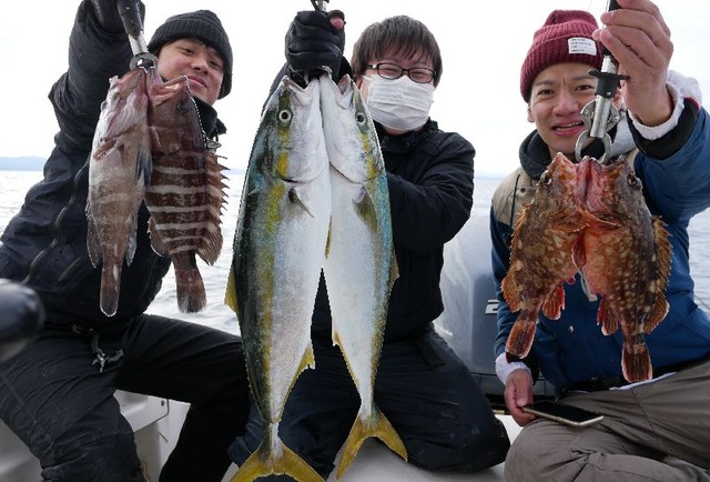 常滑出船　ワラサ　マハタ