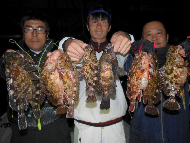 名古屋港 メバル&根魚&マゴチ