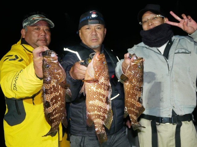 名古屋港　マゴチ　キジハタ