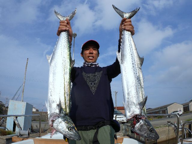 沖釣行