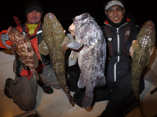 　名古屋港　デカロック＆マゴチ