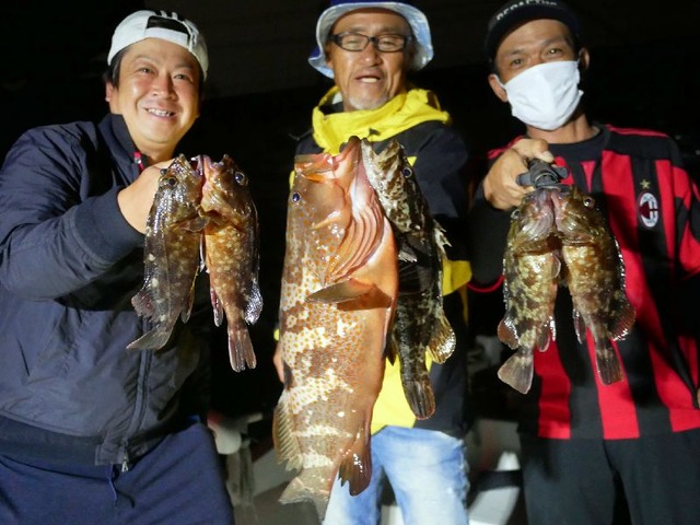 名古屋港 キジハタ カサゴ