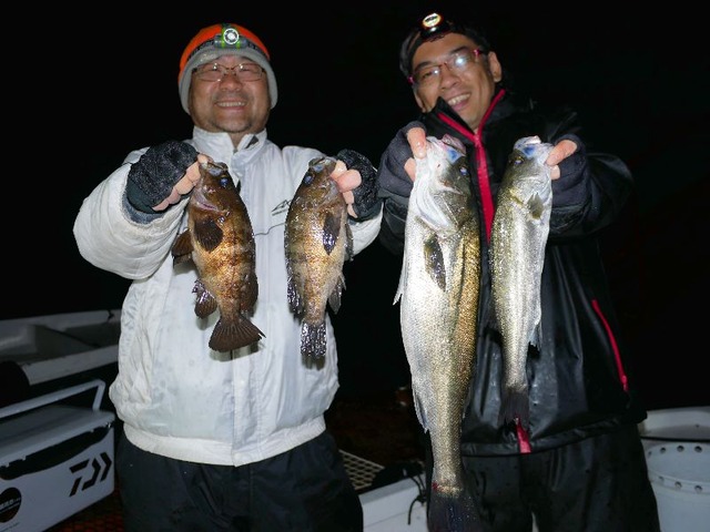 名古屋港 メバル 根魚 シーバス