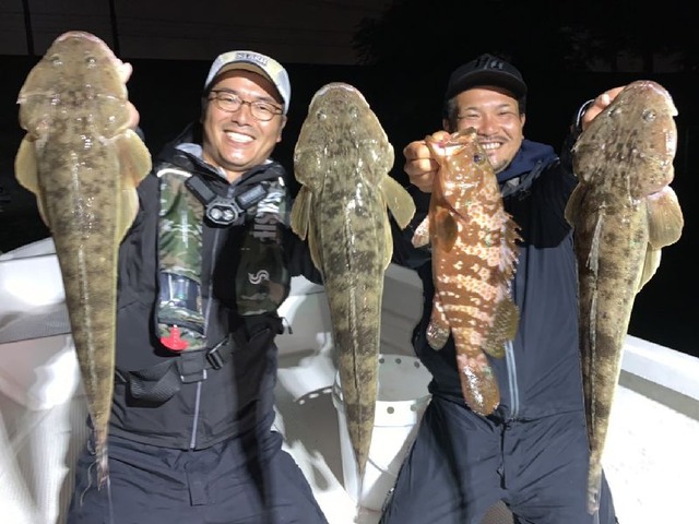 名古屋港 マゴチ キジハタ