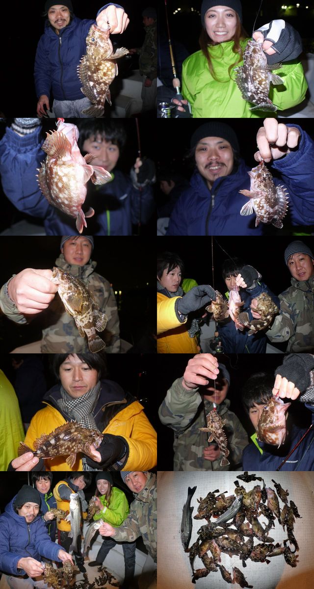 ロックフィッシュ 釣果写真