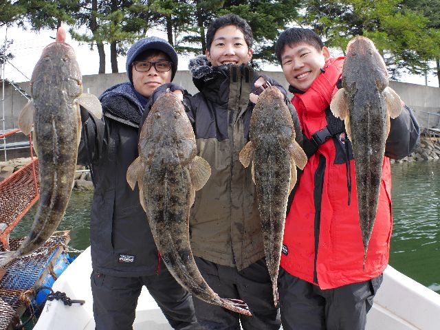 名古屋港　マゴチ