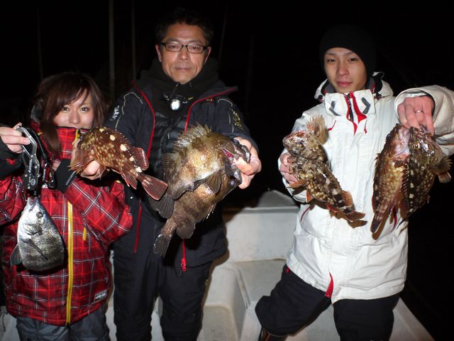 名古屋港　根魚