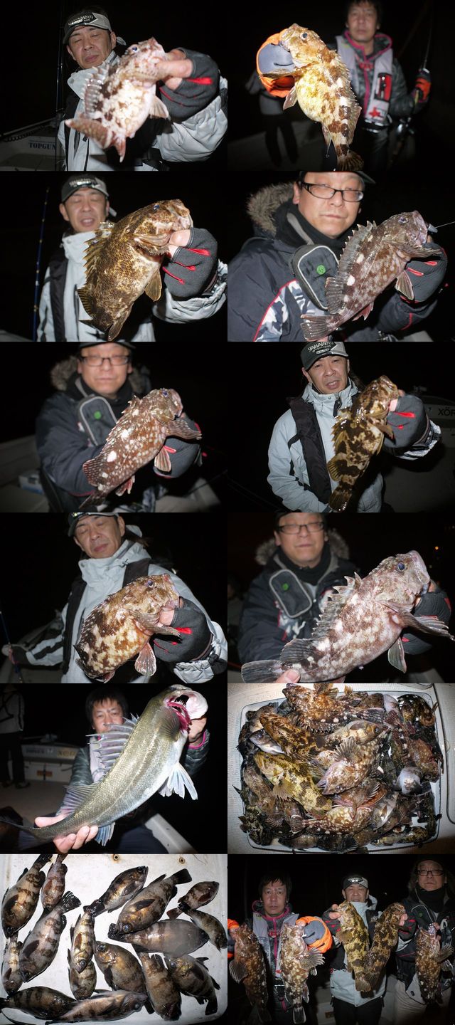 根魚　釣果写真