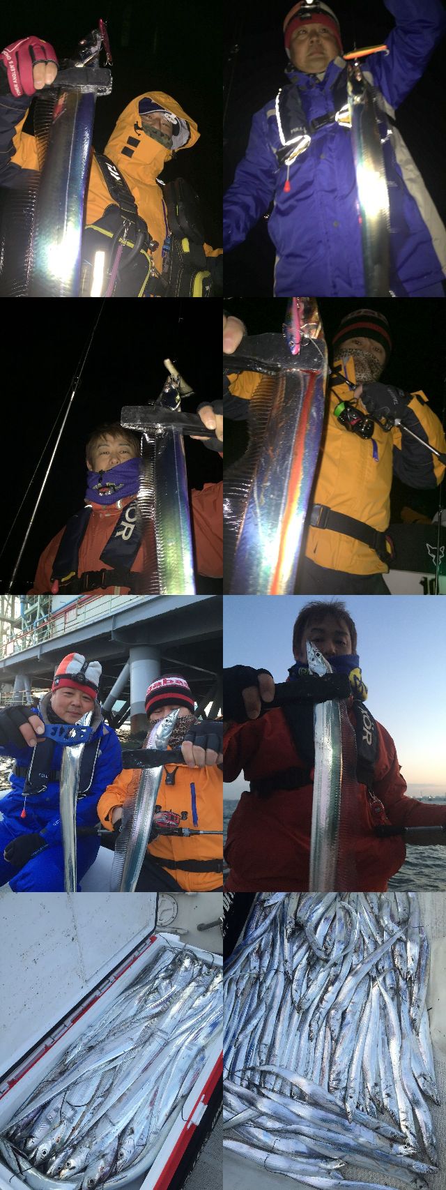 タチウオ　釣果写真