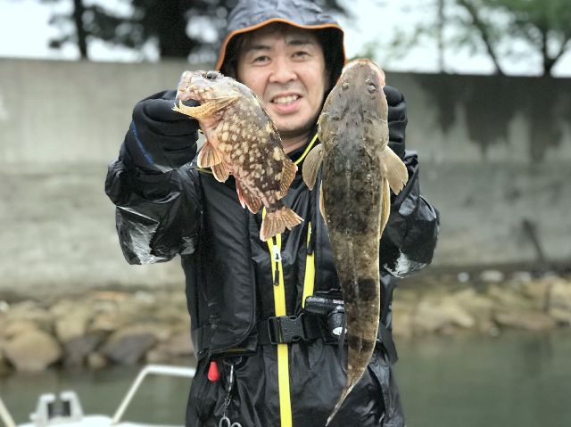 名古屋港　カサゴ　マゴチ