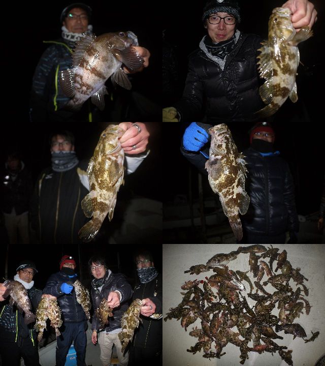 根魚　釣果写真