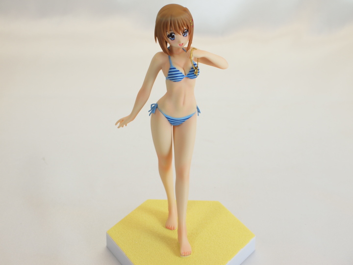 八神はやて BEACH QUEENS Wave 1/10スケールフィギュア 中古】(本体A/箱B)BEACH QUEENS 魔法少女リリカルなのはStrikerS