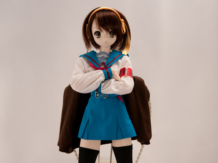 1 3アゾンドール 涼宮ハルヒ 北高制服ver 自由な色で広げたい