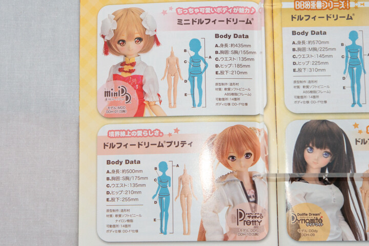 ドルフィードリーム プリティ イリヤスフィール Ddpボディ換装 自由な色で広げたい