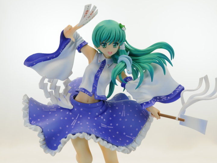 東方Project 東風谷 早苗│キューズQ 2D & 3D Creative Studio