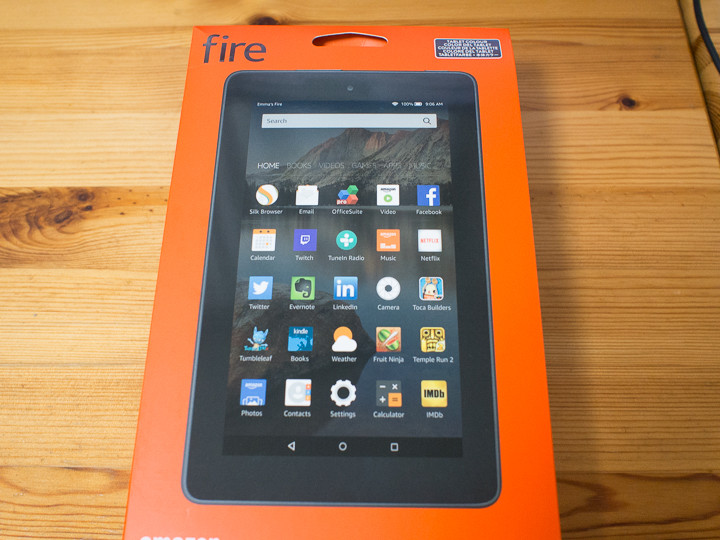 艦これ用タブレットを購入してみた Kindle Fire 自由な色で広げたい