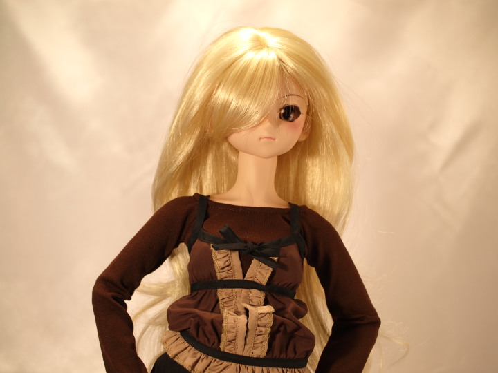 ドールのウィッグをカットしてみた 自由な色で広げたい