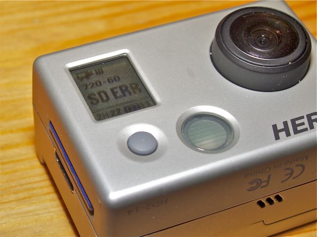 Gopro Hero 2を購入 Sdカードフォーマット編 手ぶれ ブレブレ Gopro Hero 2を購入 Sdカードフォーマット編 手ぶれ ブレブレ