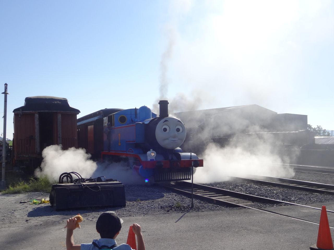 ストラスバーグ鉄道でトーマス乗車 ダメ親父の奮闘記 ストラスバーグ鉄道でトーマス乗車 ダメ親父の奮闘記