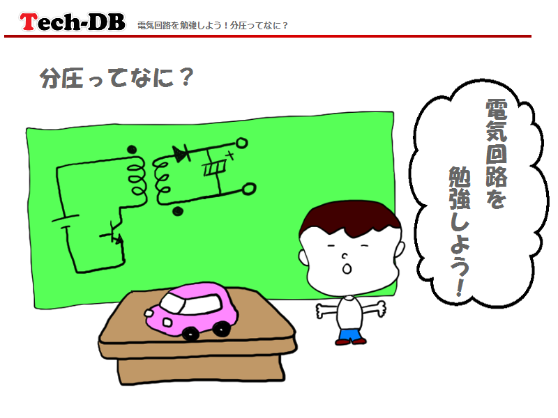 tech_dbのblog複素数、虚数、ベクトルについて学習しよう!無料学習 「電気回路シリーズ! 分圧ってなに?」を公開しました技術者のためのシェアする学習サービス Tech-DBオリジナルキャラクターアップロード