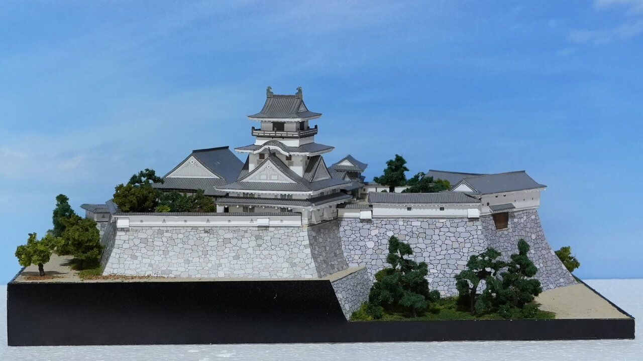 【2024最新作】 兵庫県 『総帥の自画自賛！』 : 俺作A級「高知城DX」 kazuさん 工芸品
