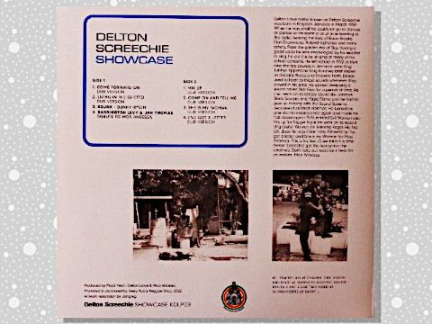仏LP Delton Screechie Living In The Ghetto Showcase KDLP03 Papa Kojak /00220 Delton Screechie - Living In The Ghetto Showcase | Papa