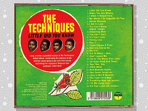 THE TECHNIQUES LITTLE DID YOU KNOW 最高傑作‼️ Techniques「Little Did You Know」 : つれづれげえ日記