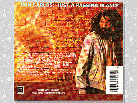 Don Carlos「Just A Passing Glance」 : つれづれげえ日記