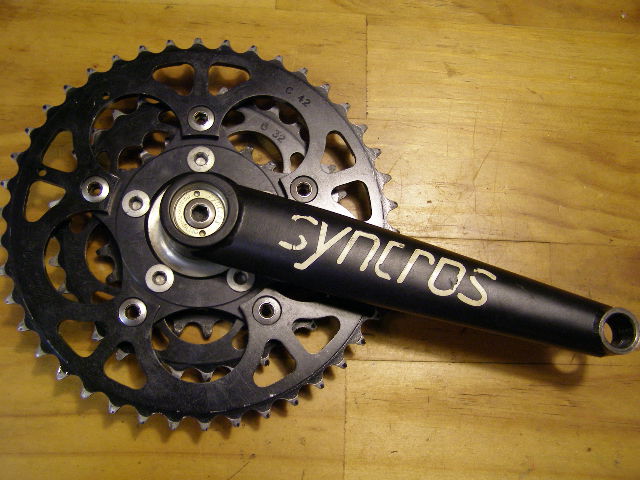 SYNCROS REVOLUTION シンクロス クランク ブルーラグ MTB SYNCROS REVOLUTION シンクロス クランク ブルーラグ MTB
