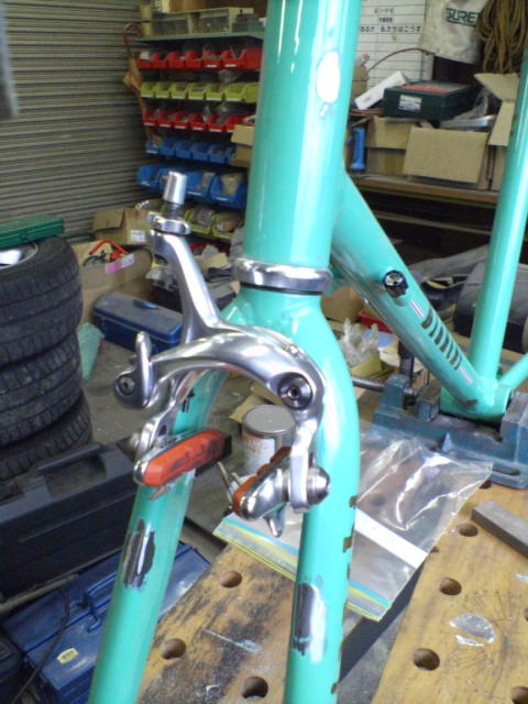 ビアンキ ミニベロ改造 毎日が自転車操業です