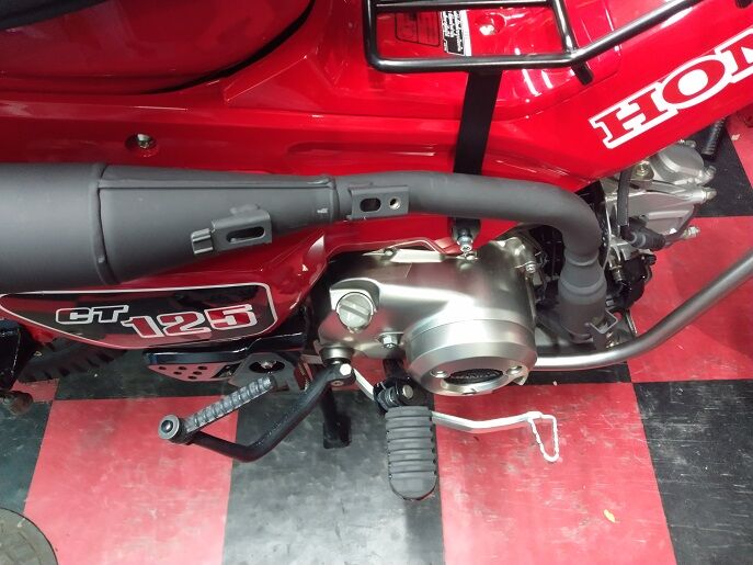 CT125ハンターカブ TAKEGAWAスポーツマフラー取り付け : さわやかな風になって CT125ハンターカブ TAKEGAWAスポーツマフラー取り付け : さわやかな風になって