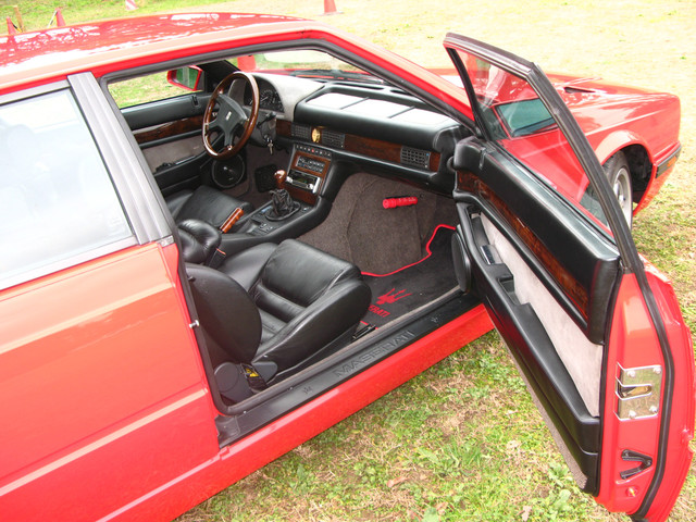 AM477 / Love Maserati Biturbo 222 4v Oneoff exhaust system setup Fin