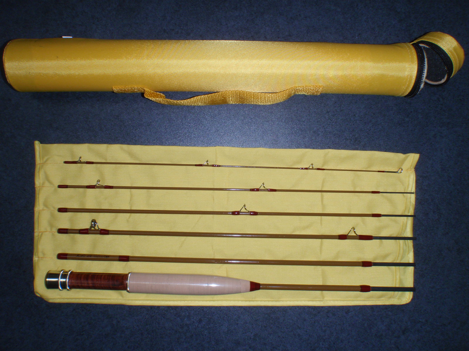 バンジャー様　アキスコエアーライトストリーム ファイバーグラスロッド 6ピース AXISCO】AXISCO Airrite Fly Rods 