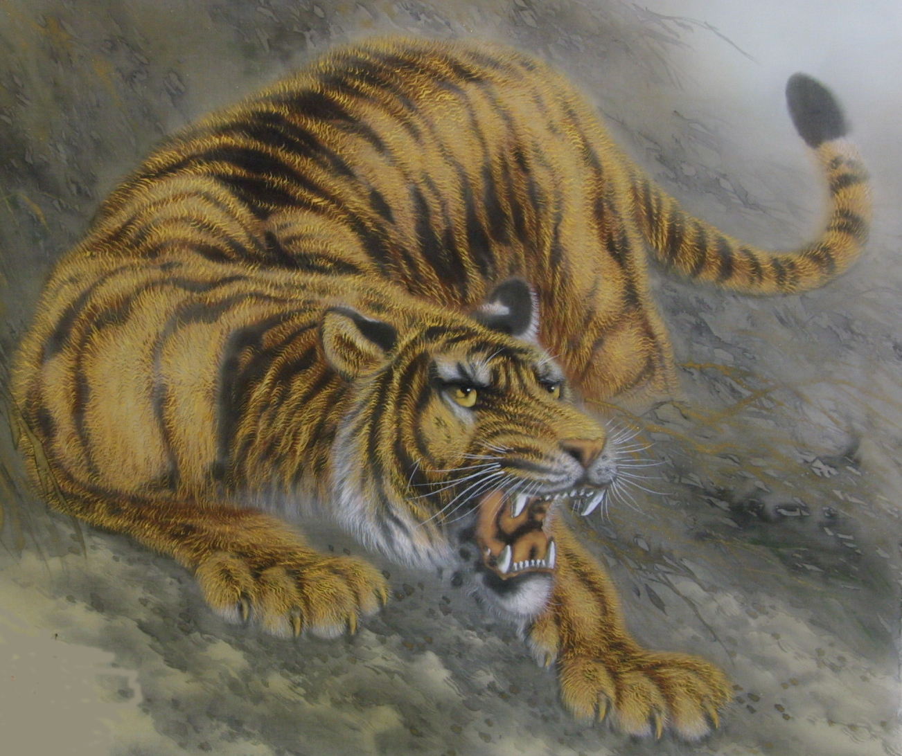 虎の絵 美術の見方 描き方と猫との暮らし