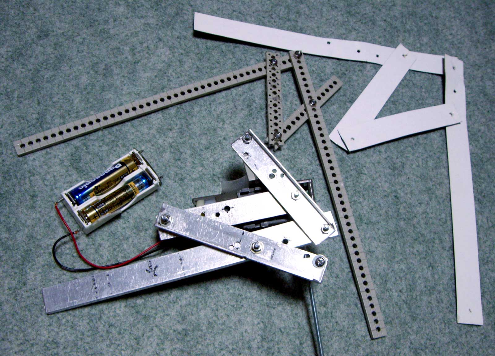 タミヤ 楽しい工作シリーズ ギヤーボックスセット ロングユニバーサルアームセットの応用 What S Kap It S Kite Aerial Photography