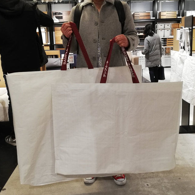 無印用品の再生ポリプロピレンバッグが超便利で激アツなので知らしめたい