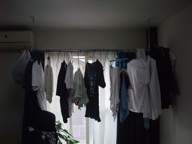 汚部屋片付け実録その7：物干しクローゼット作成