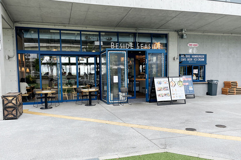 【ビサイドシーサイド】超穴場！海沿いオープンカフェの980円ランチが安くておいしい