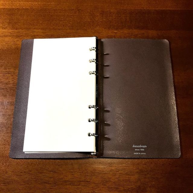 2020年のおすすめシステム手帳は「ノックスブレインのルフト」軽くて薄い究極のミニマム手帳