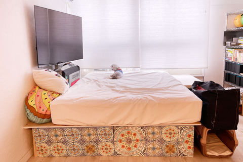 ミニマリスト ルームツアー ベッドルーム DIY