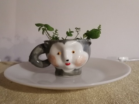 増田光さんのマグカップ「3 Faces Mug-Color」