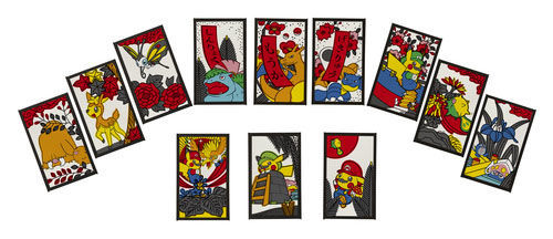 ポケモンマリオ【2020年最新】キャラクターコラボ花札|人気映画マンガ一挙種紹介