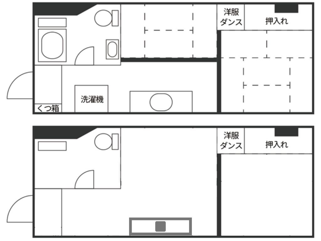 30平米で2人暮らしは狭い ミニマリスト夫婦の間取り図とレイアウト ていない ていねいじゃない暮らしのブログ Powered By ライブドアブログ 30平米で2人暮らしは狭い ミニマリスト夫婦の間取り図とレイアウト ていない ていねいじゃない暮らしのブログ Powered By ライブドアブログ