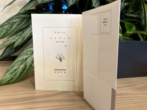 新潮文庫マイブック2022は文庫本なのに日記帳|何を書く?使い方を考察