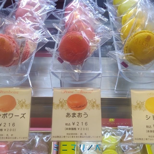 ダロワイヨ あまおう マカロン