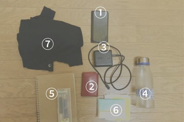 ミニマリストのバッグ拝見|ミニマリスト4年目、あやはるさんの通勤カバン